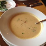 Curried Potato Leek Soup with Herbs